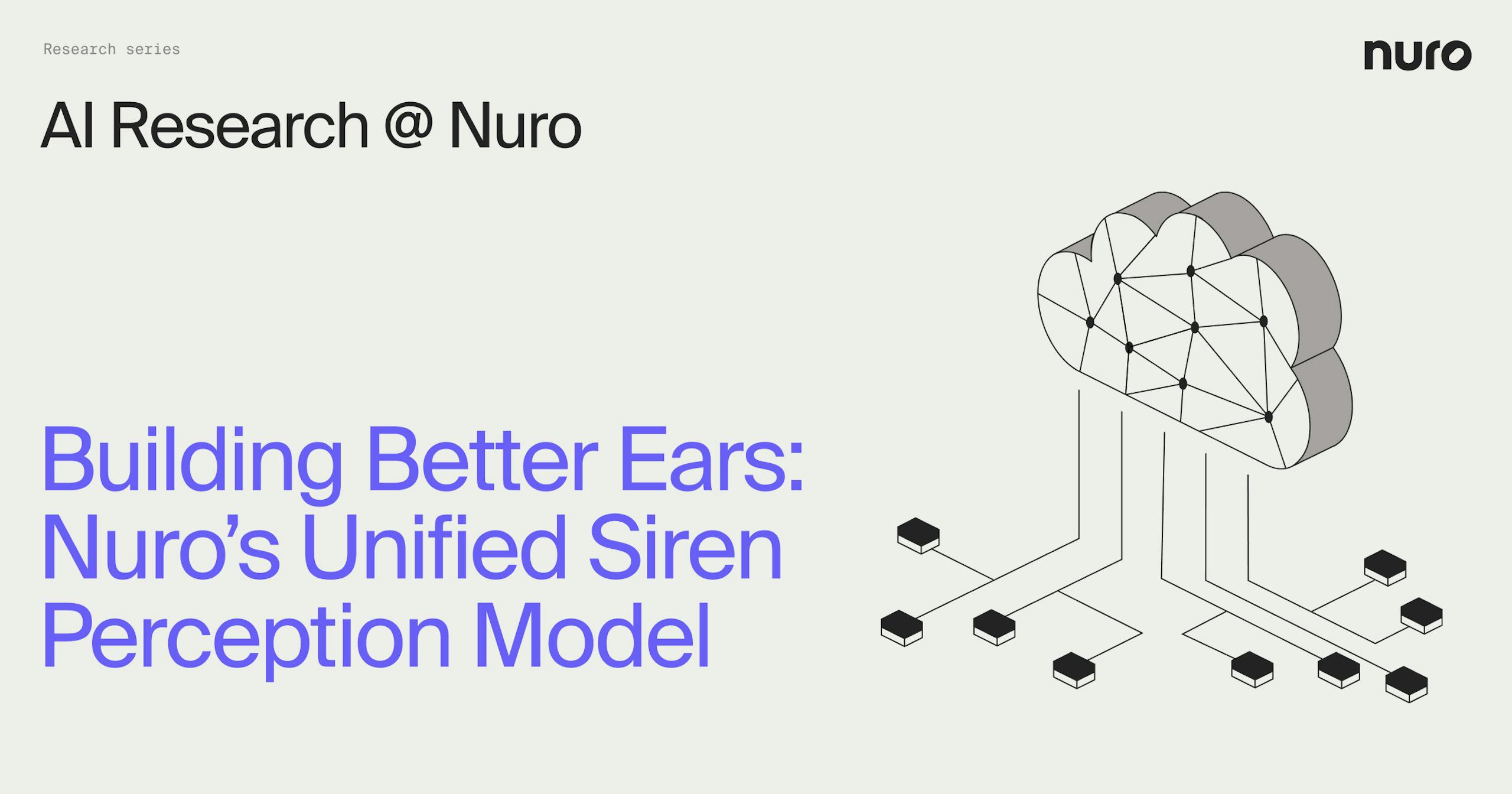 AI Research Nuro Sirens