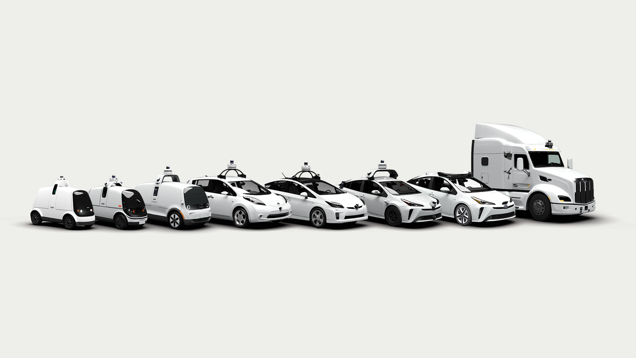 Nuro Vehicle Lineup 8 ALL